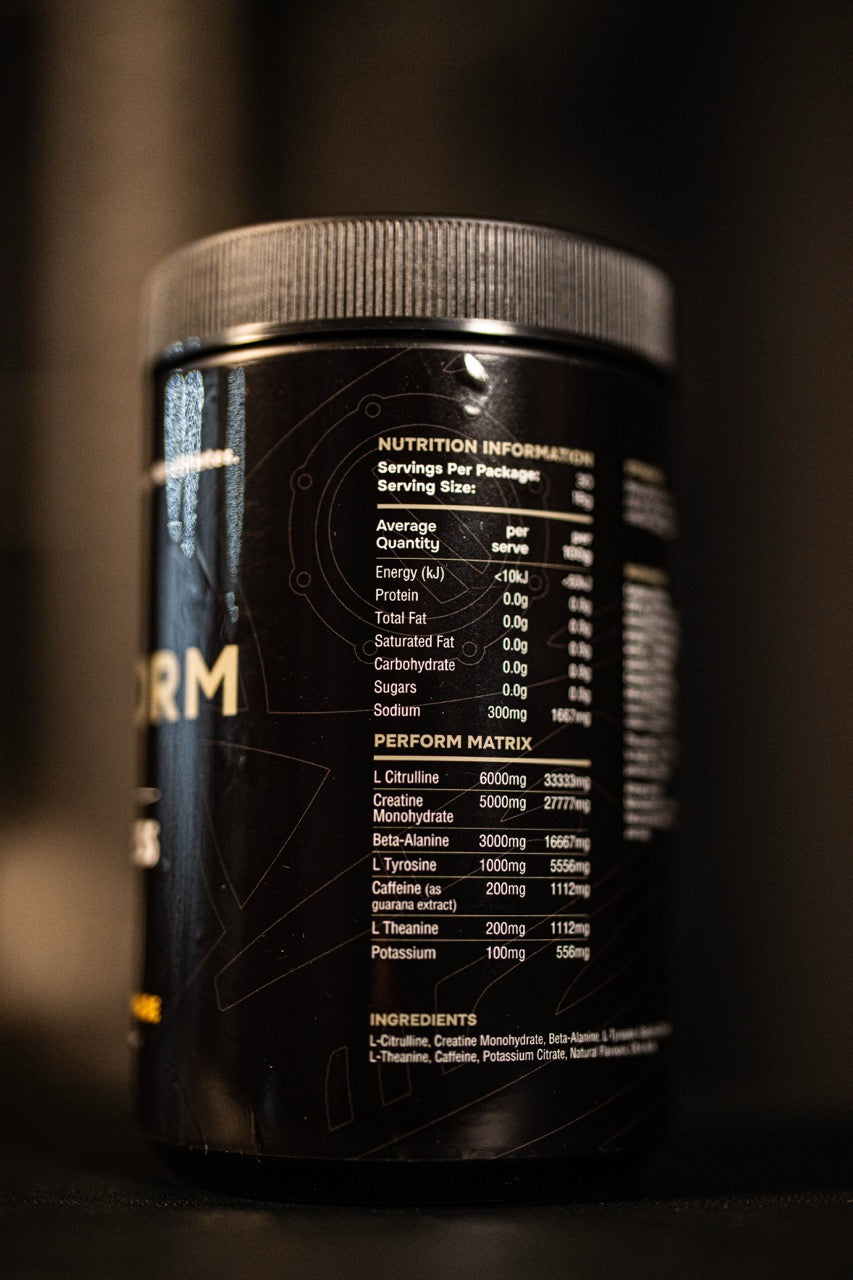 Perform Pre Workout | Clinically-Dosed for Athletes